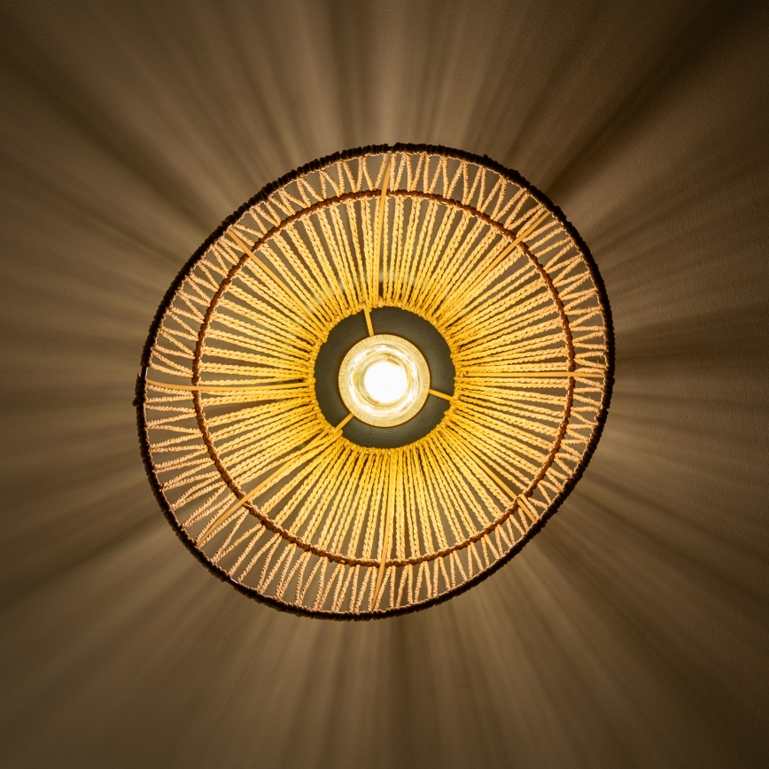 Brilagi - LED pintakiinnitteinen kattovalaisin CERIA BOHO 1xE27/40W/230V Ø 30 cm ruskea