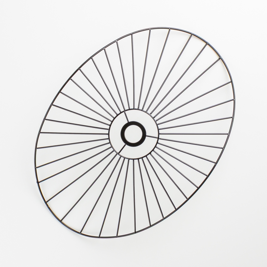 Brilagi - LED-pintakiinnitteinen kattovalaisin CERIA WIRE 1xE27/40W/230V 40x56 cm musta/tammi