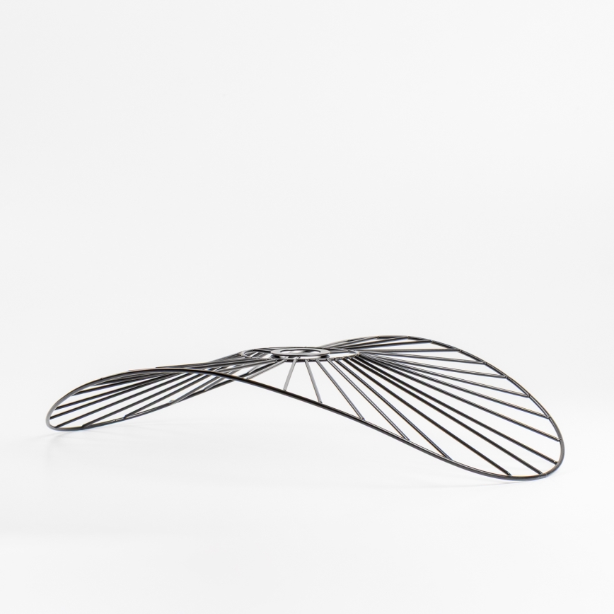 Brilagi - LED-pintakiinnitteinen kattovalaisin CERIA WIRE 1xE27/40W/230V 40x56 cm musta/tammi