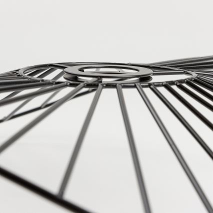 Brilagi - LED-pintakiinnitteinen kattovalaisin CERIA WIRE 1xE27/40W/230V 40x56 cm musta/tammi