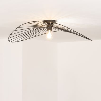 Brilagi - LED-pintakiinnitteinen kattovalaisin CERIA WIRE 1xE27/40W/230V 60x80 cm musta