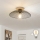 Brilagi - LED-pintakiinnitteinen kattovalaisin CERIA WIRE 1xE27/40W/230V halkaisija 38 cm musta/tammi