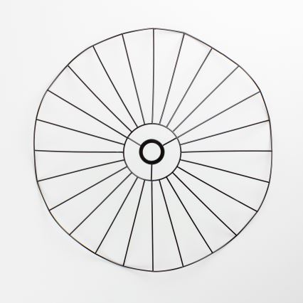 Brilagi - LED pintakiinnitteinen kattovalaisin CERIA WIRE 1xE27/40W/230V halkaisija 60 cm musta/tammi