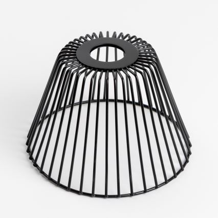 Brilagi - LED-pintakiinnitteinen kattovalaisin CERIA WIRE 1xE27/40W/230V Ø 21 cm, musta/tammi
