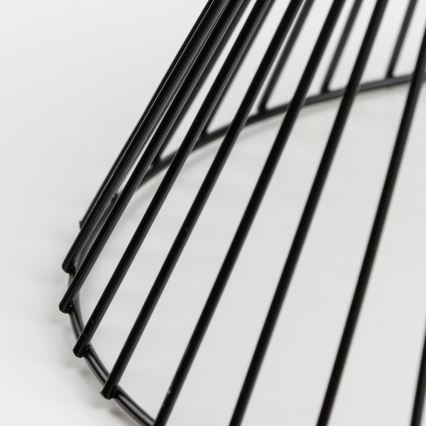 Brilagi - LED-pintakiinnitteinen kattovalaisin CERIA WIRE 1xE27/40W/230V Ø 30 cm musta/tammi