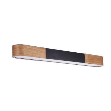 BRILAGI - LED-pintakiinnitteinen kattovalaisin GARDALINE LED/100W/230V 80 cm tammi/musta