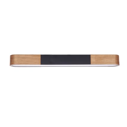 BRILAGI - LED-pintakiinnitteinen kattovalaisin GARDALINE LED/100W/230V 80 cm tammi/musta