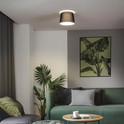 Brilagi - LED-pintavalaisin CERIA 1xE27/40W/230V Ø 30 cm musta