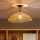 Brilagi - LED-pintavalaisin CERIA BOHO 1xE27/60W/230V Ø 50 cm musta/ruskea
