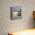 Brilagi - LED-porrasvalaisin STEP LIGHT LED/1,5W/230V IP44 antrasiitti