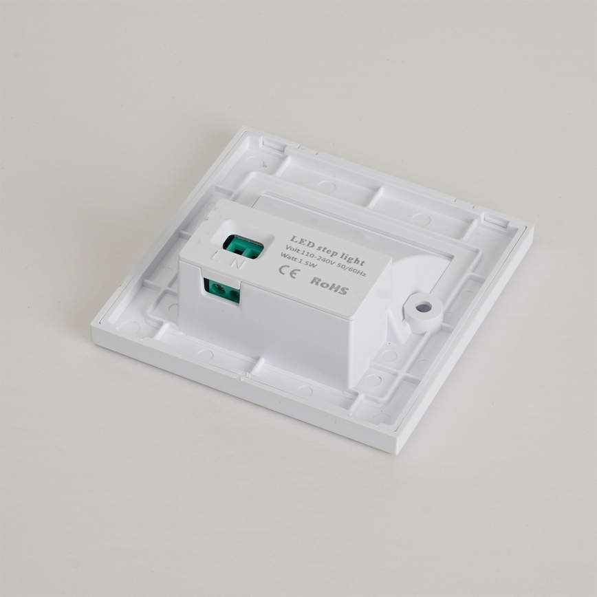 Brilagi - LED-porrasvalaisin STEP LIGHT LED/1,5W/230V IP44 valkoinen