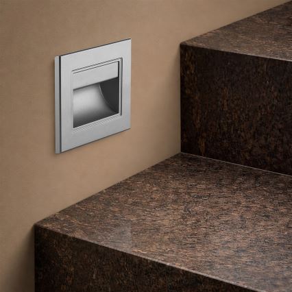 Brilagi - LED portaikon valaisin STEP LIGHT LED/1,5W/230V IP44 antrasiitti