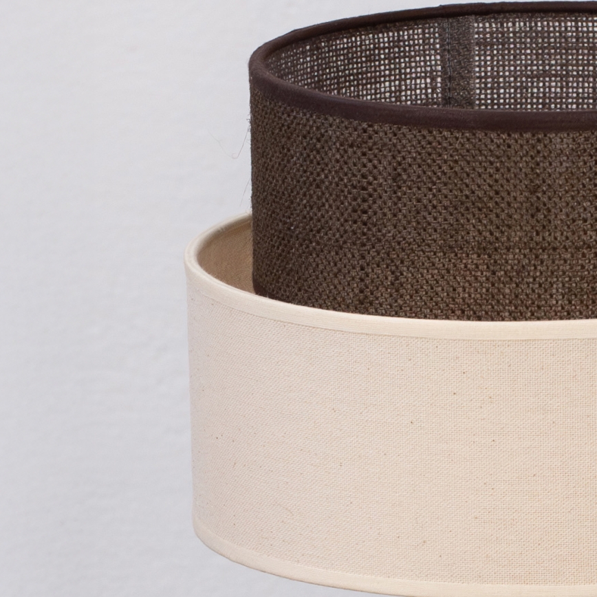 Brilagi - LED-pöytälamppu BOHO-tyyli 1xE27/15W/230V kermanvärinen/ruskea