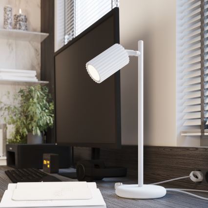 Brilagi - LED-pöytälamppu CRESTO 1xGU10/10W/230V valkoinen