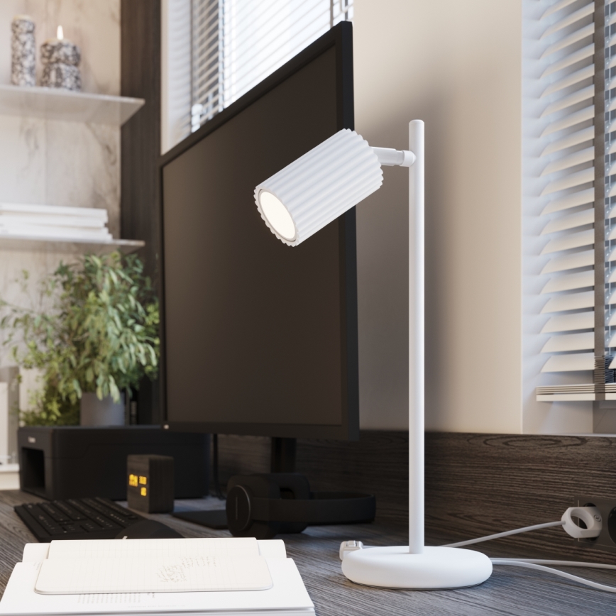 Brilagi - LED-pöytälamppu CRESTO 1xGU10/10W/230V valkoinen