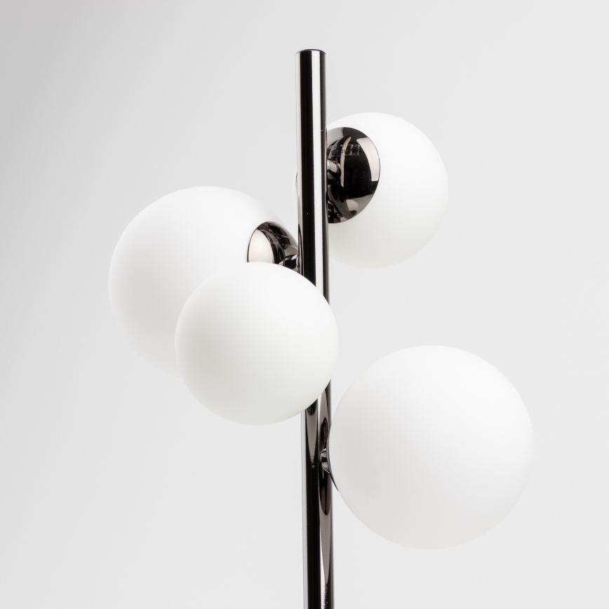 Brilagi - LED-pöytälamppu MILLA 4xG9/3W/230V musta kromi/valkoinen