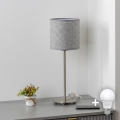 Brilagi - LED-pöytälamppu NUBILA 1xE27/60W/230V harmaa
