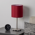 Brilagi - LED pöytälamppu NUBILA 1xE27/60W/230V pompejinpunainen