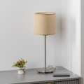 Brilagi - LED-pöytälamppu NUBILA 1xE27/60W/230V vaaleanruskea