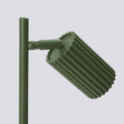 Brilagi - LED-pöytävalaisin CRESTO 1xGU10/10W/230V vihreä