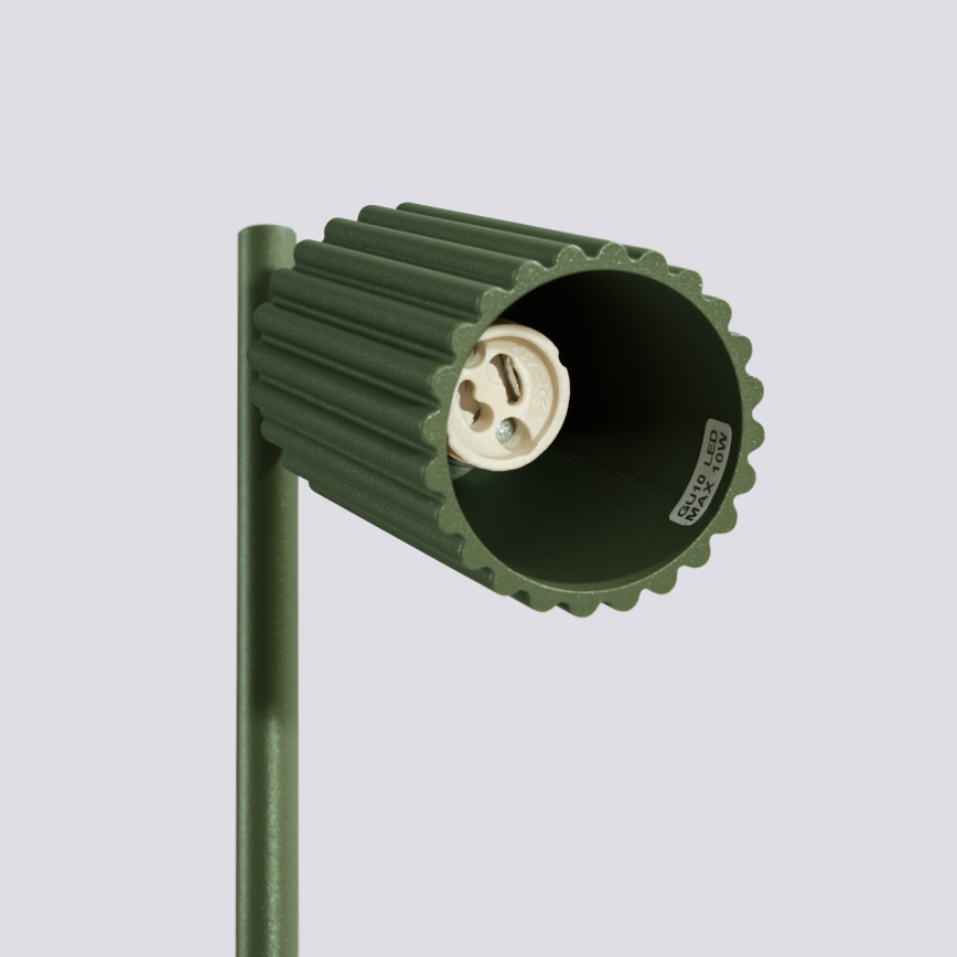 Brilagi - LED-pöytävalaisin CRESTO 1xGU10/10W/230V vihreä