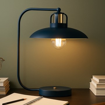 Brilagi - LED Pöytävalaisin FLAMENGO 1xE27/60W/230V sininen