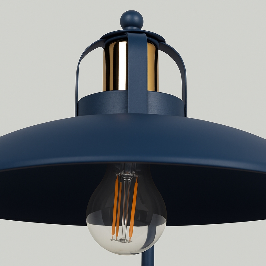 Brilagi - LED Pöytävalaisin FLAMENGO 1xE27/60W/230V sininen