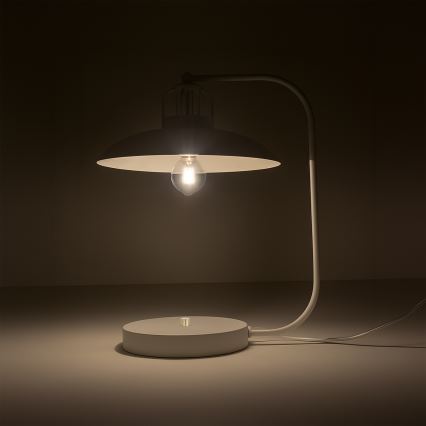 Brilagi - LED Pöytävalaisin FLAMENGO 1xE27/60W/230V valkoinen