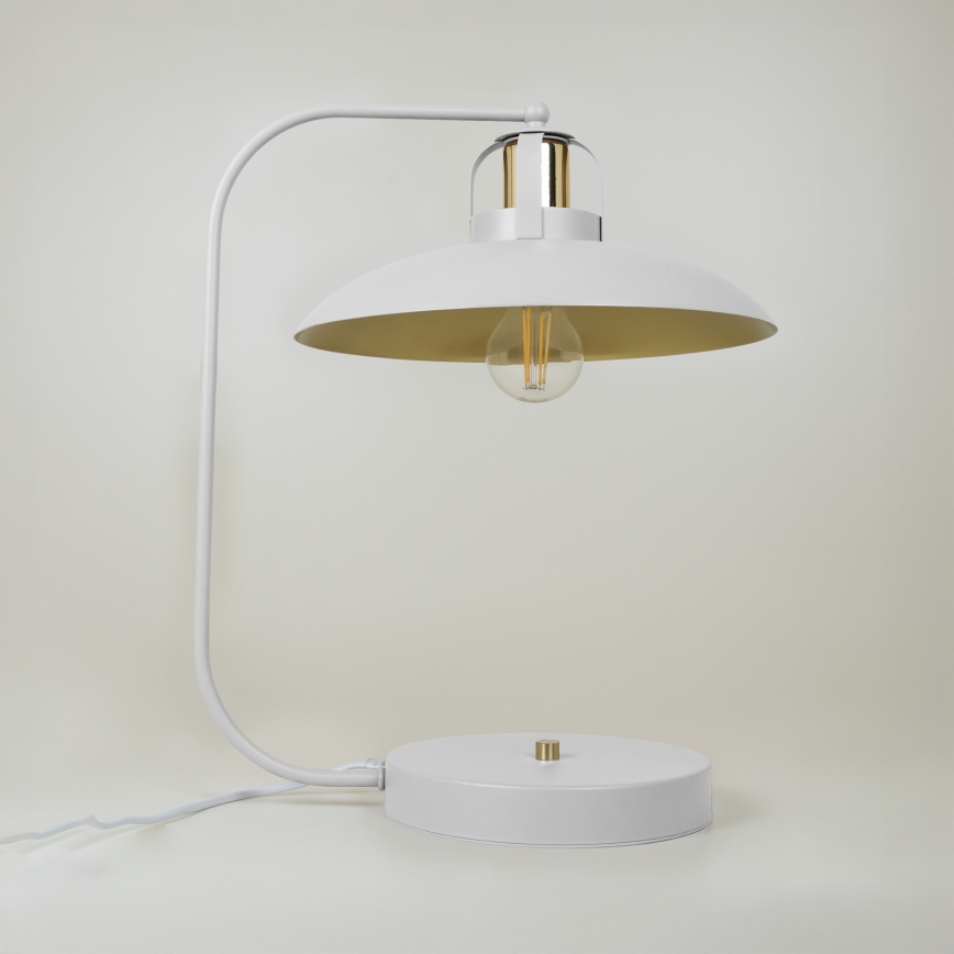 Brilagi - LED Pöytävalaisin FLAMENGO 1xE27/60W/230V valkoinen