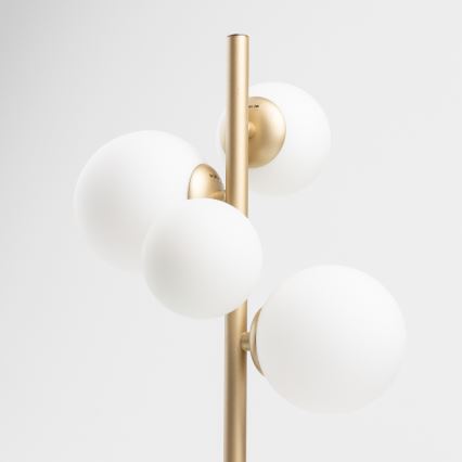 Brilagi - LED-pöytävalaisin MILLA 4xG9/3W/230V kulta/valkoinen