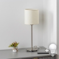 Brilagi - LED-pöytävalaisin NUBILA 1xE27/60W/230V kermanvärinen