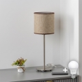 Brilagi - LED-pöytävalaisin NUBILA 1xE27/60W/230V ruskea