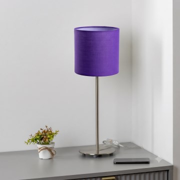 Brilagi - LED-pöytävalaisin NUBILA 1xE27/60W/230V violetti