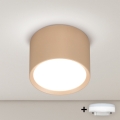 BRILAGI - LED RGB+CCT himmennettävä kohdevalaisin SMOOTH 1xGX53/14W/230V 60x82 mm 2700–6500K Wi-Fi Tuya beige