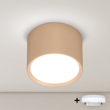 BRILAGI - LED RGB+CCT himmennettävä kohdevalaisin SMOOTH 1xGX53/14W/230V 60x82 mm 2700–6500K Wi-Fi Tuya beige