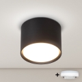 BRILAGI - LED RGB+CCT himmennettävä kohdevalaisin SMOOTH 1xGX53/14W/230V 60x82 mm 2700-6500K Wi-Fi Tuya musta