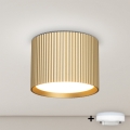 BRILAGI - LED RGB+CCT himmennettävä kohdevalaisin STRIPY 1xGX53/14W/230V 60x82 mm 2700-6500K Wi-Fi Tuya kultainen