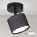 BRILAGI - LED RGB+CCT himmennettävä kohdevalaisin STRIPY 1xGX53/14W/230V pr. 82 mm 2700-6500K Wi-Fi Tuya musta