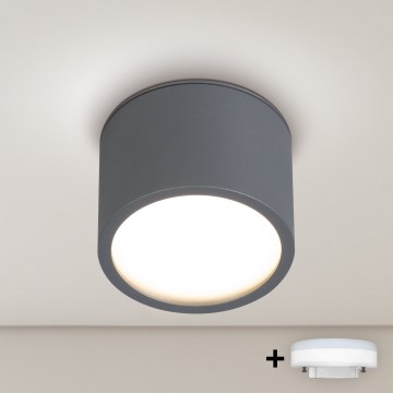 BRILAGI - LED RGB+CCT himmennettävä kylpyhuoneen kohdevalaisin SMOOTH1xGX53/14W/230V 60x82 mm 2700-6500K Wi-Fi Tuya antrasiitti IP54