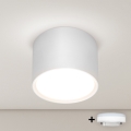 BRILAGI - LED RGB+CCT himmennettävä spottivalaisin SMOOTH 1xGX53/14W/230V 60x82 mm 2700-6500K Wi-Fi Tuya valkoinen