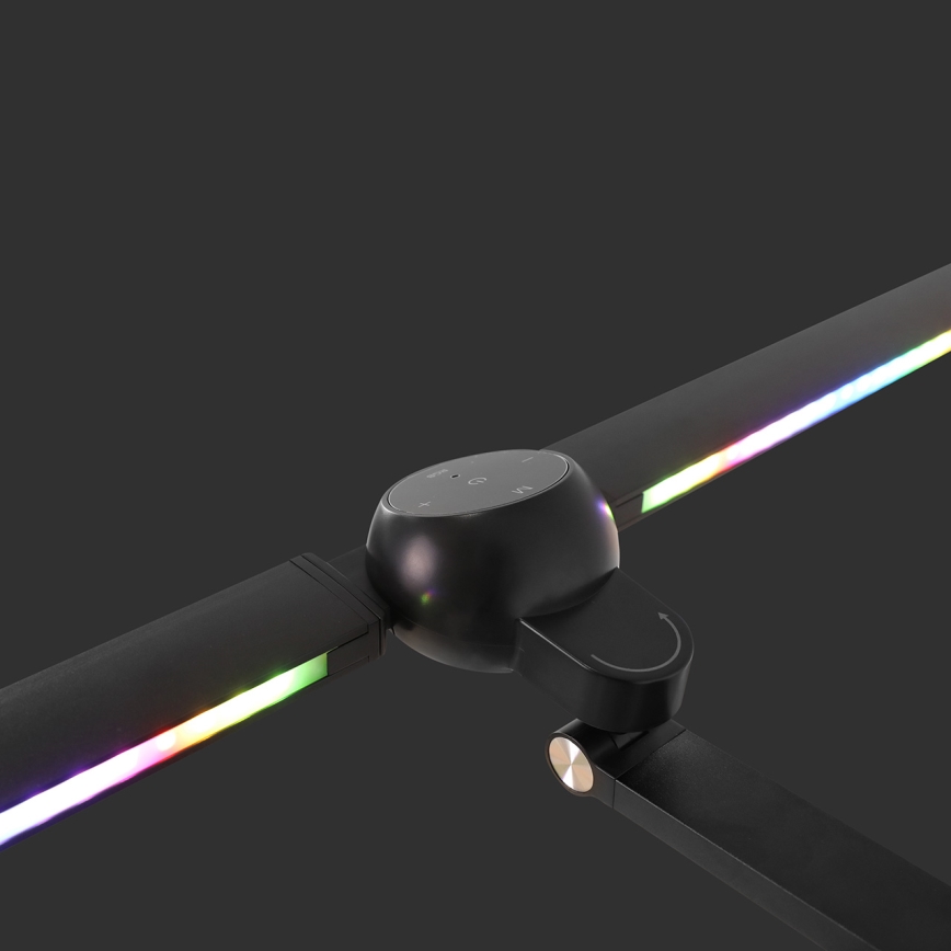 Brilagi - LED RGB himmennettävä kosketusohjattu pöytävalaisin klipsillä VARIO LED/18W/230V 3000-6500K CRI 96