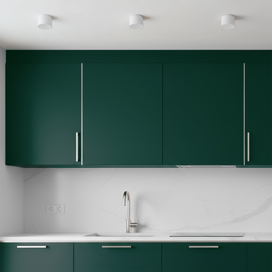 BRILAGI - LED RGB+CCT himmennettävä spottivalaisin SMOOTH 1xGX53/14W/230V 60x82 mm 2700-6500K Wi-Fi Tuya valkoinen