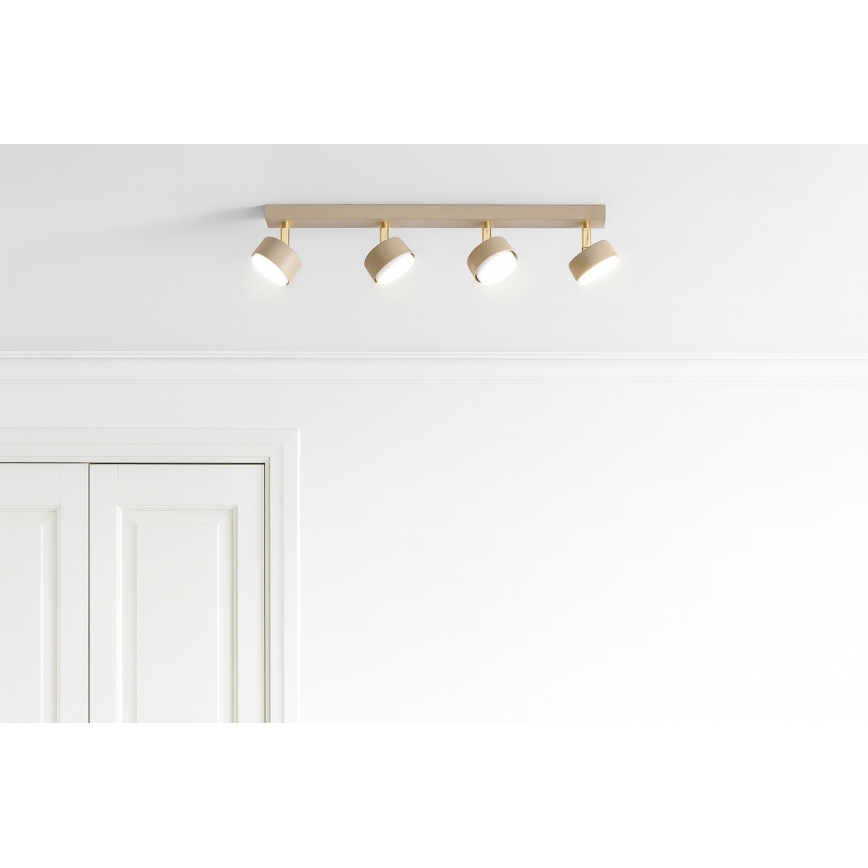 BRILAGI - LED RGB+CCT Himmennettävä kohdevalaisin MONO 4xGX53/14W/230V 2700-6500K Wi-Fi Tuya beige