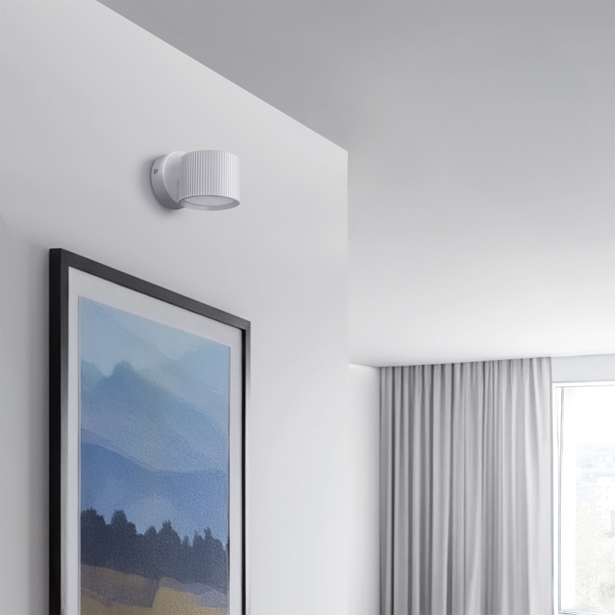 BRILAGI - LED RGB+CCT himmennettävä seinäspotti STRIPY 1xGX53/14W/230V 2700-6500K Wi-Fi Tuya valkoinen