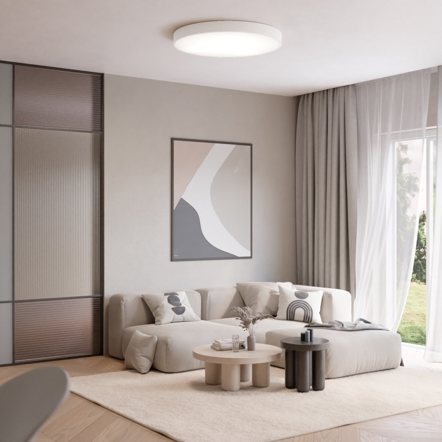 Brilagi - LED RGBW himmennettävä kattovalaisin CLARE 5xE27/9W/230V 2700–6500K Ø 60 cm Wi-Fi valkoinen