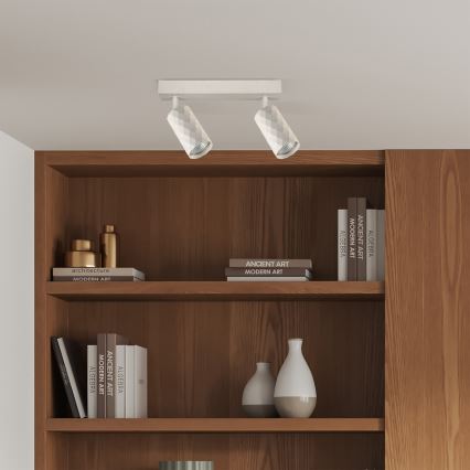 Brilagi - LED RGBW himmennettävä kohdevalaisin SELE DIAMANT 2xGU10/4,8W/230V 3000K valkoinen + kaukosäädin
