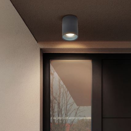 Brilagi - LED RGBW himmennettävä kohdevalaisin TRINE 1xGU10/4,8W/230V 3000K antrasiitti + kaukosäädin