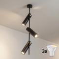 BRILAGI - LED RGBW Himennettävä varrella oleva kattovalaisin BRANCH 3xGU10/6,5W/230V 2700-6500K musta