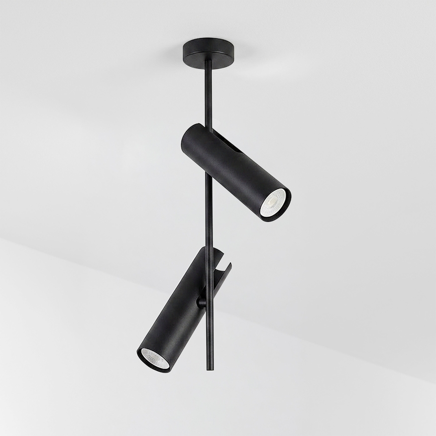 BRILAGI - LED RGBW himmennettävä varrellinen kattovalaisin BRANCH 2xGU10/6,5W/230V 2700-6500K musta