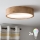 Brilagi - LED RGBW himmennettävä kattovalaisin CARVALHO 2xE27/9W/230V 2700-6500K Wi-Fi tammi, halkaisija 37,5 cm